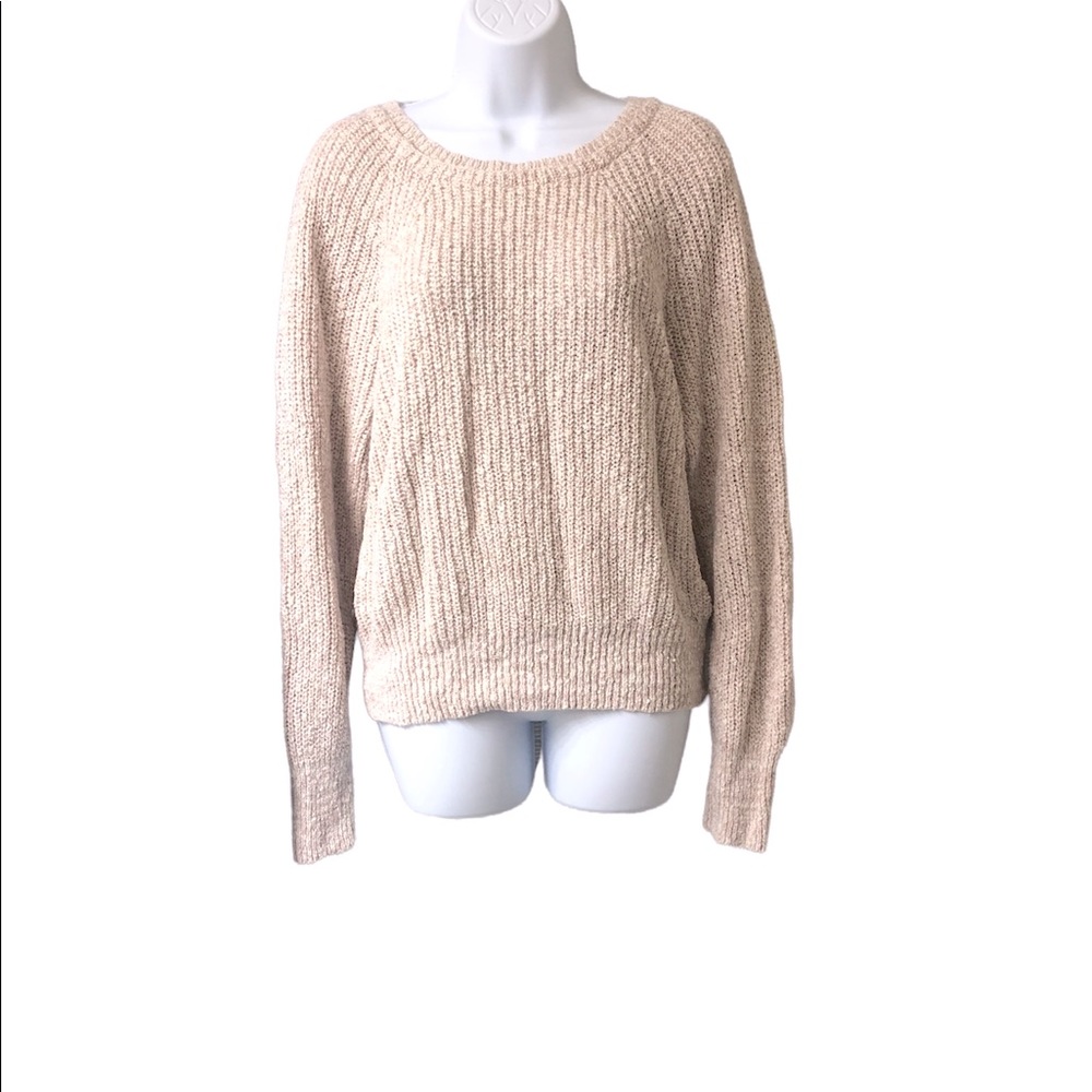 Free People Crochet Sweater M